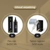 Inkfish 100 Professionele Tattoo Naalden en 2x 250ML Tattoo Inkt